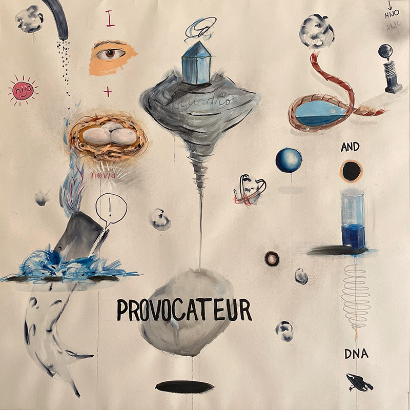 Provacatuer (works on paper)